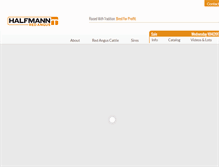 Tablet Screenshot of halfmannredangus.com